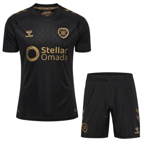 Virallinen Fanipaita + Shortsit Heart of Midlothian Kolmas Pelipaita 2025-26 - Lasten Virallinen Fanipaita + Shortsit Heart of Midlothian Kolmas Pelipaita 2025-26 - Lasten